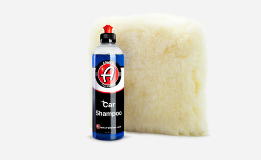 Car Wash Shampoo Pad Combo