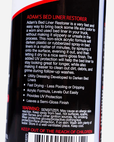 Adam's Bed Liner Restorer