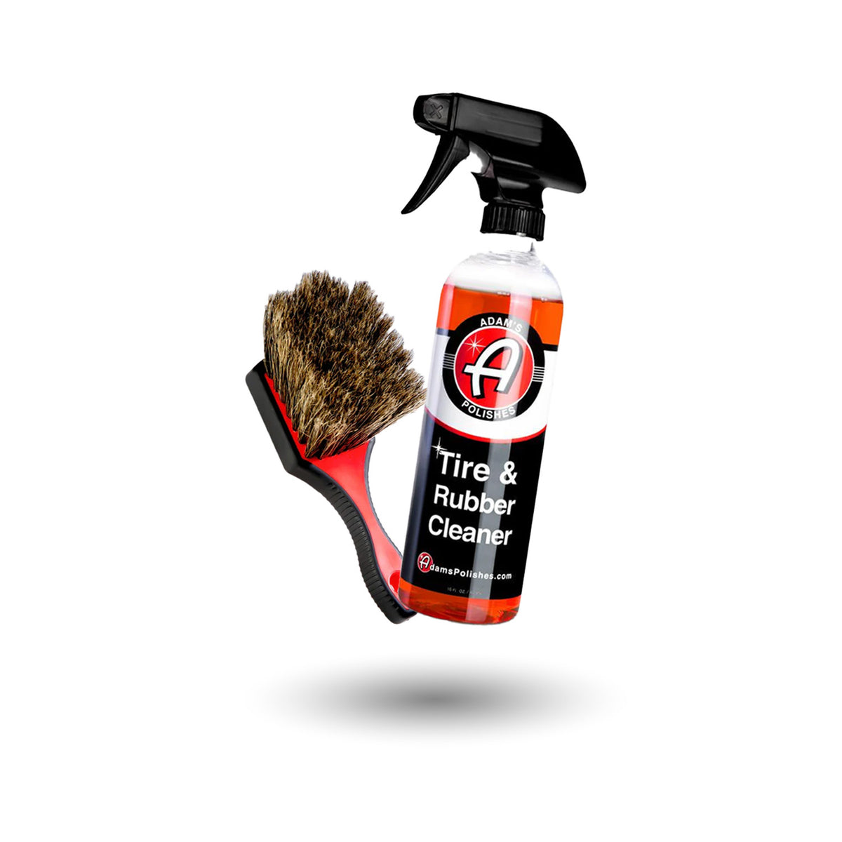 Adam’s Tire & Rubber Cleaner + Boar’s Hair Brush