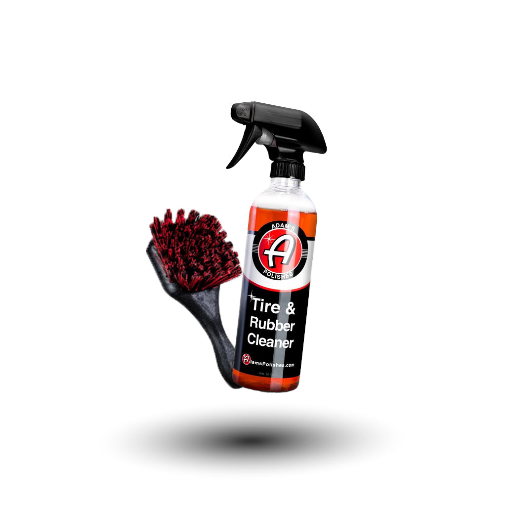 Adam's Tire & Rubber Cleaner With New Brush