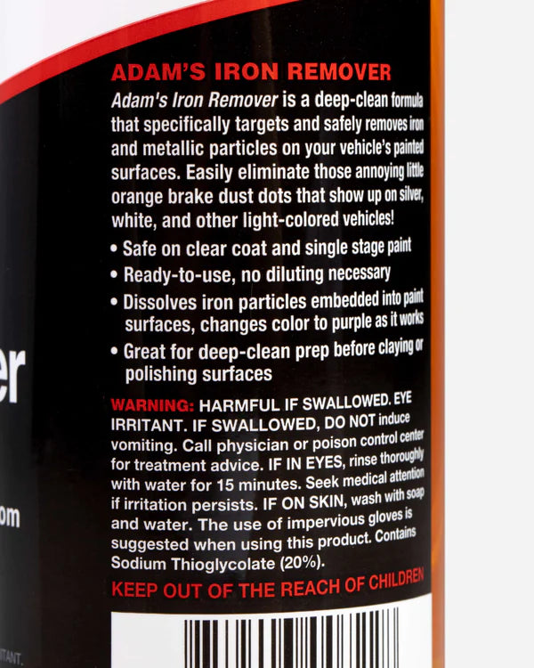 Adam's Iron Remover