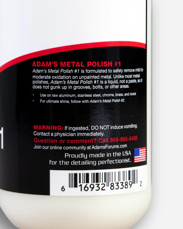Adam's Metal Polish #1 8oz