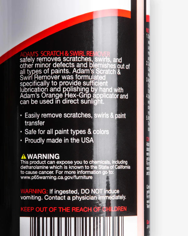 Adam's Scratch & Swirl Remover