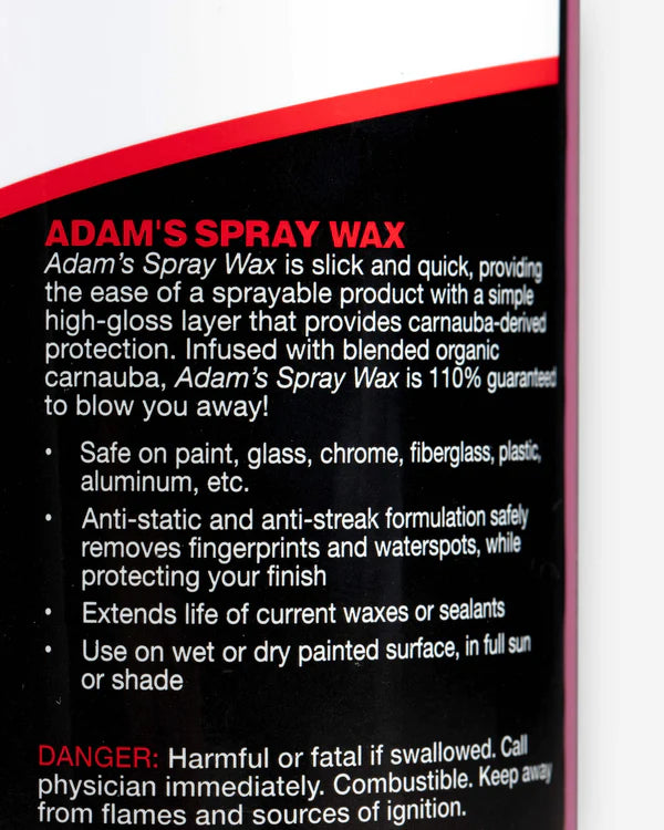 Adam's Spray Wax