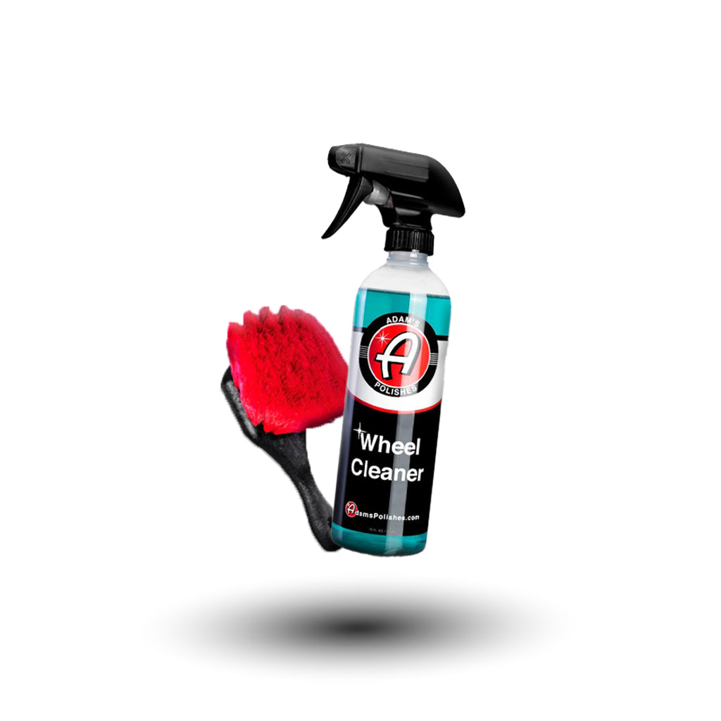 wheel cleaner and new brush