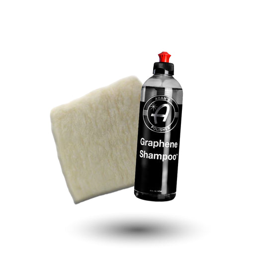 graphene shampoo With wool washpad