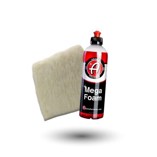 Adam's Mega Foam With Wool Washpad