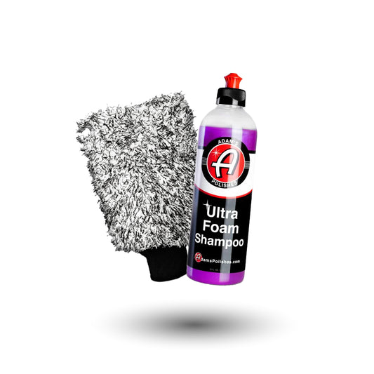 Adam's Ultra Foam Shampoo With Washmitt