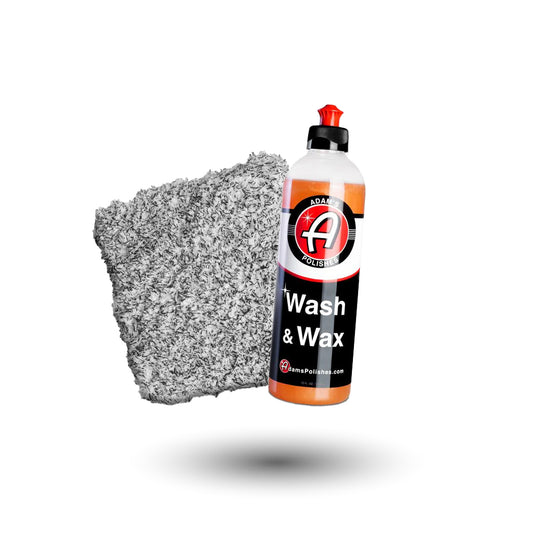 Adam's Wash & Wax With washpad mitt